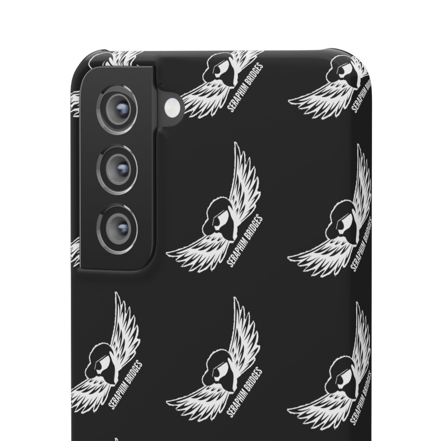 Seraphim Phone Snap Case Pattern Black