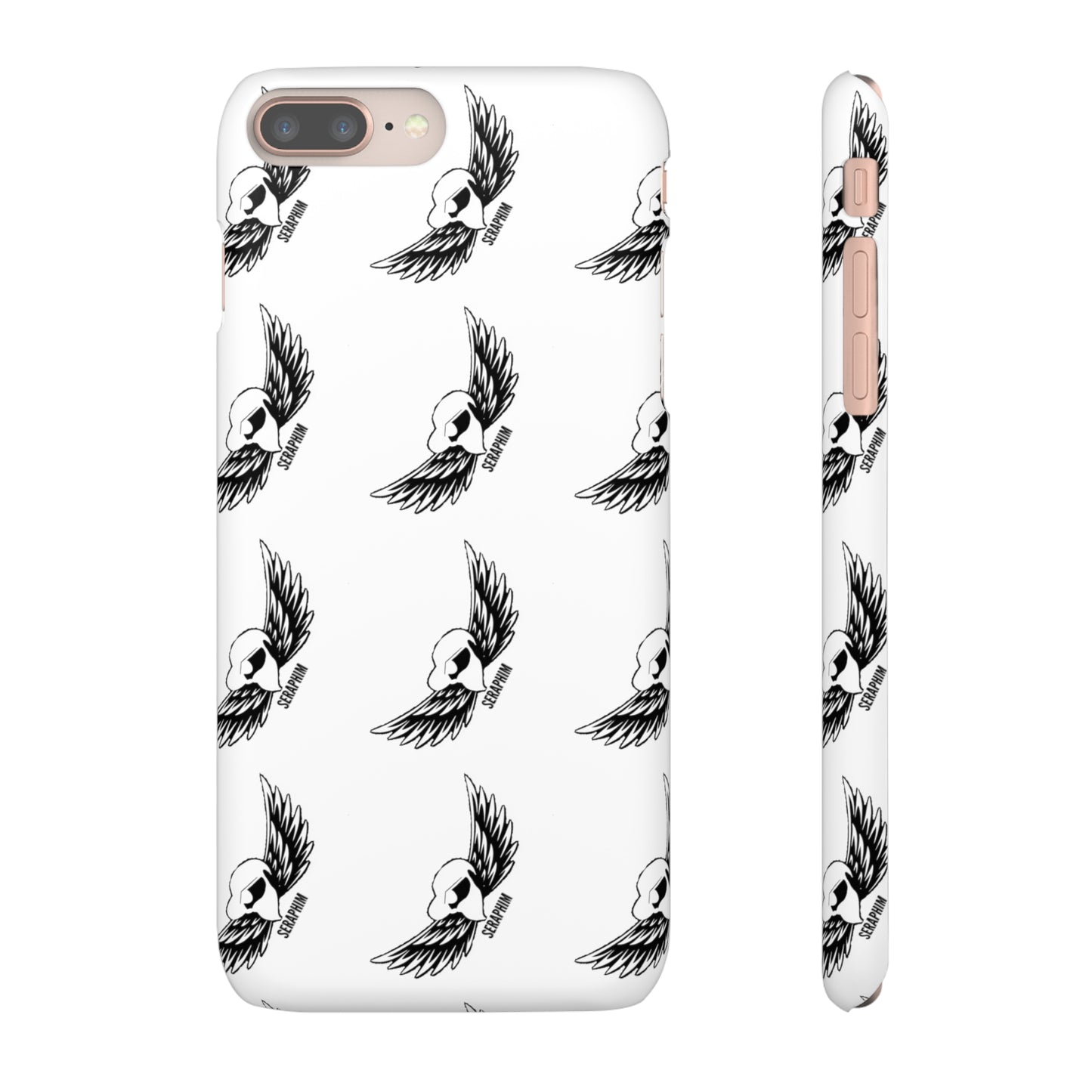 Seraphim Phone Snap Cases Pattern White