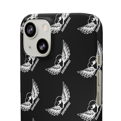 Seraphim Phone Snap Case Pattern Black