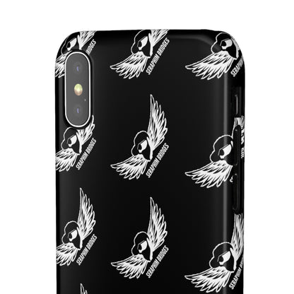 Seraphim Phone Snap Case Pattern Black