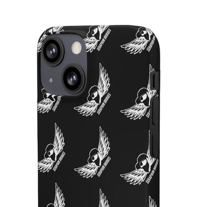 Seraphim Phone Snap Case Pattern Black