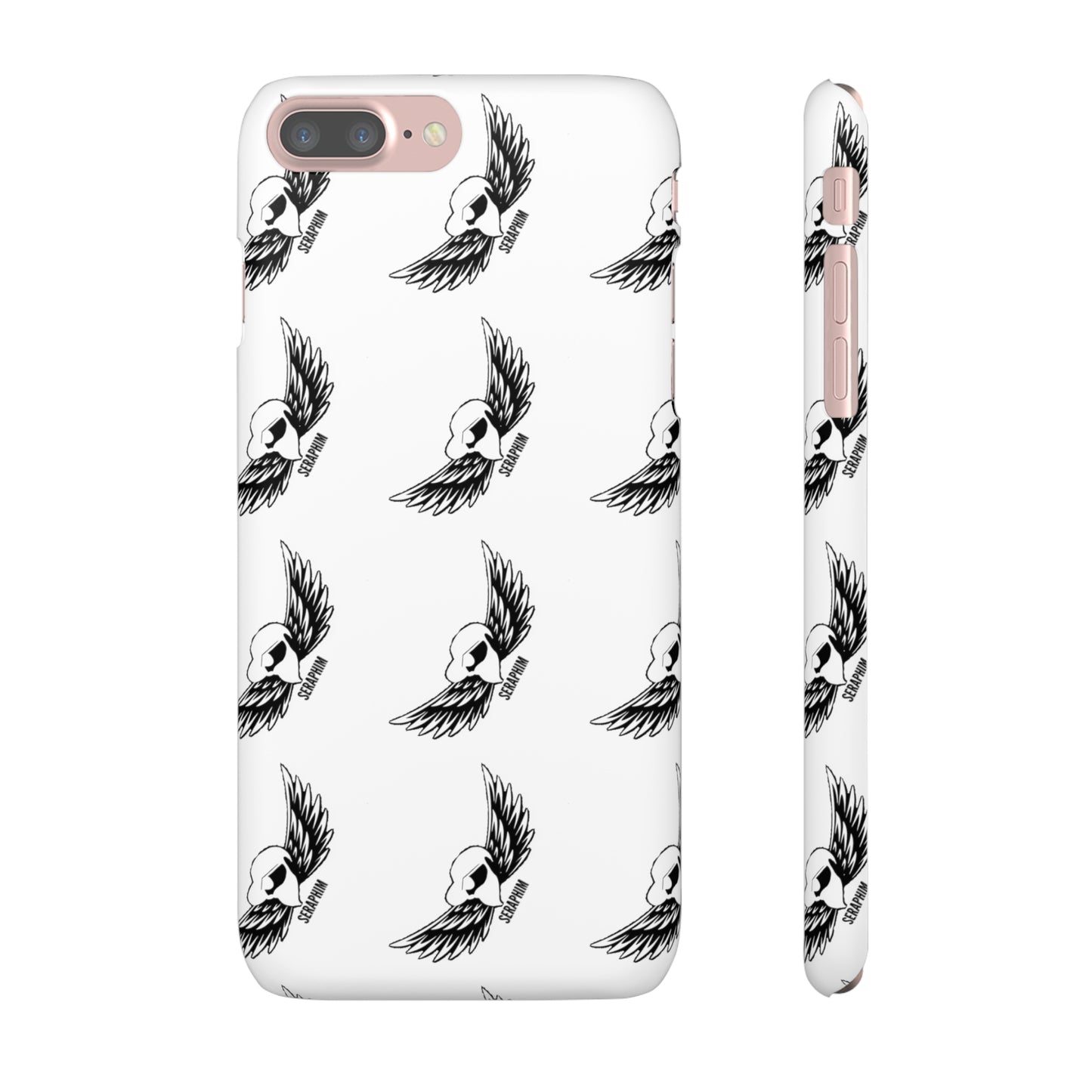 Seraphim Phone Snap Cases Pattern White