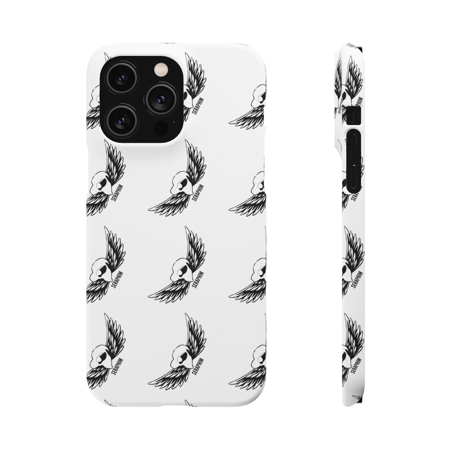 Seraphim Phone Snap Cases Pattern White