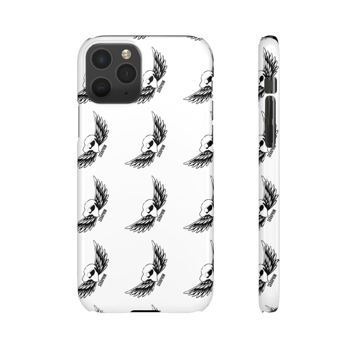 Seraphim Phone Snap Cases Pattern White