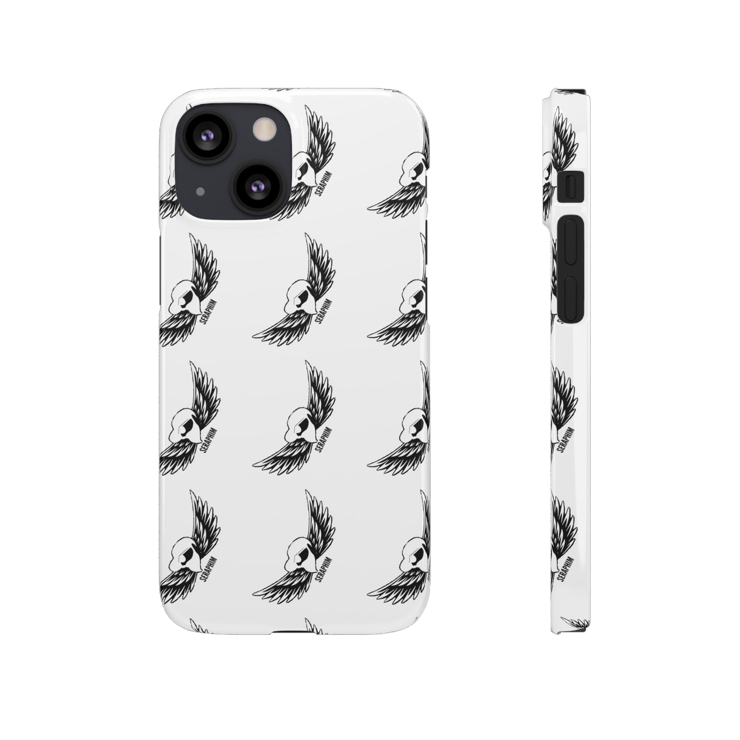 Seraphim Phone Snap Cases Pattern White