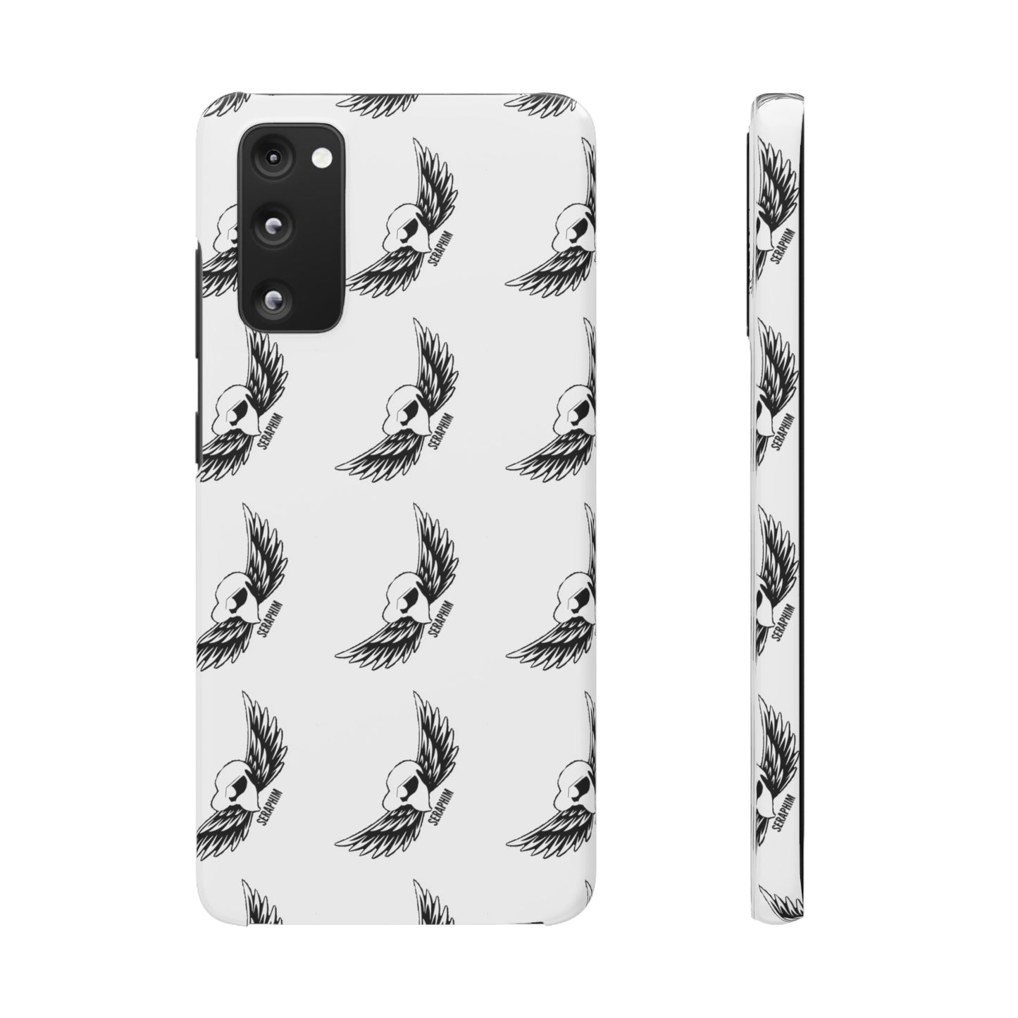 Seraphim Phone Snap Cases Pattern White