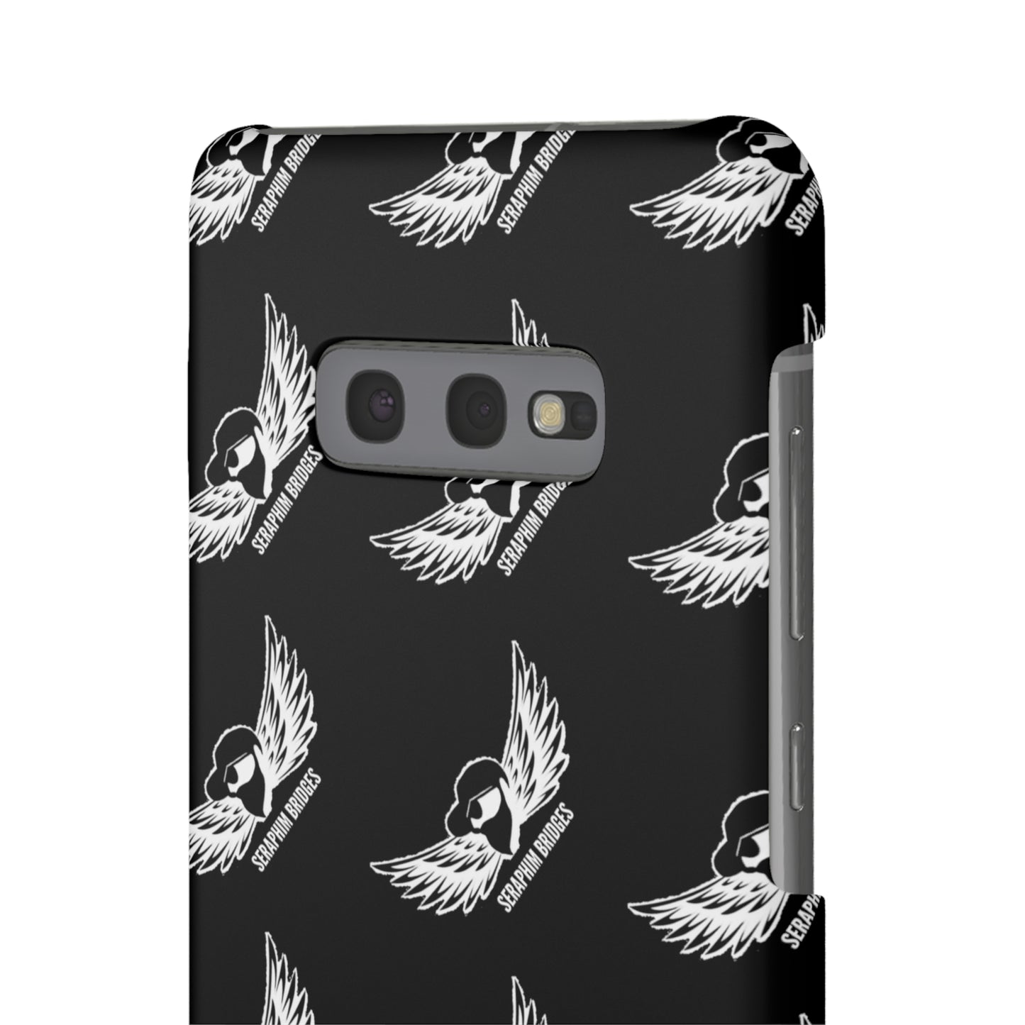 Seraphim Phone Snap Case Pattern Black