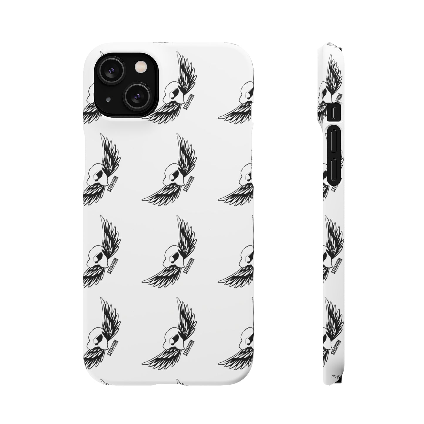 Seraphim Phone Snap Cases Pattern White