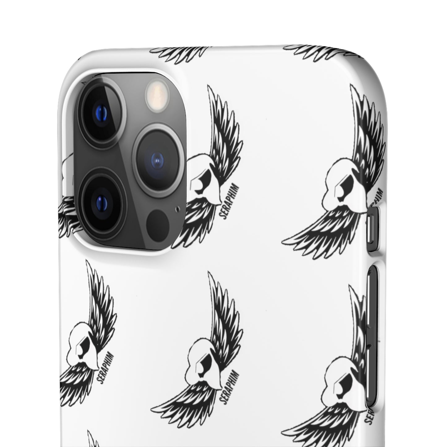 Seraphim Phone Snap Cases Pattern White