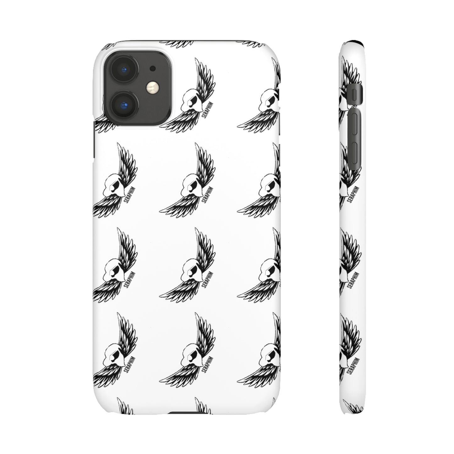 Seraphim Phone Snap Cases Pattern White