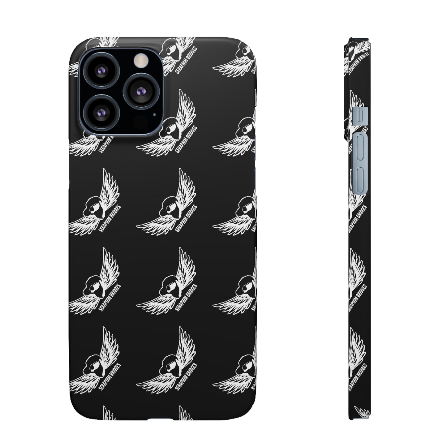 Seraphim Phone Snap Case Pattern Black