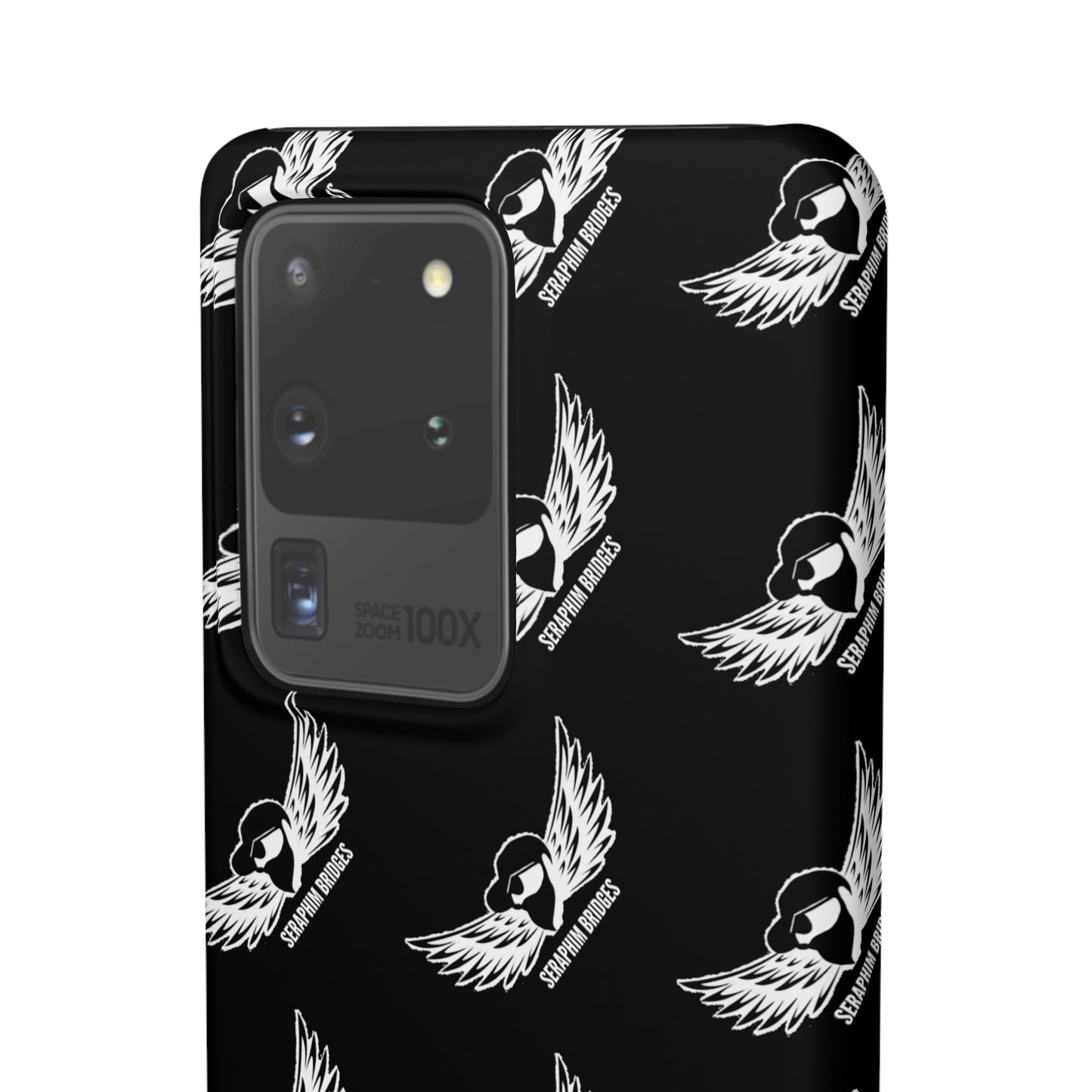 Seraphim Phone Snap Case Pattern Black