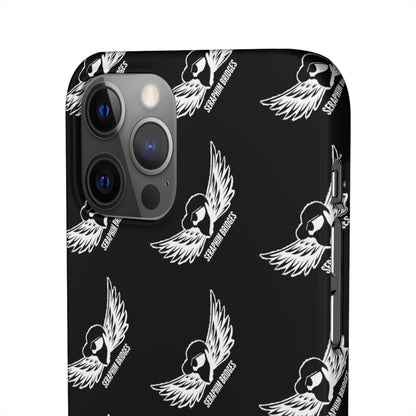 Seraphim Phone Snap Case Pattern Black