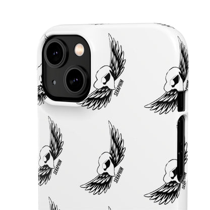 Seraphim Phone Snap Cases Pattern White