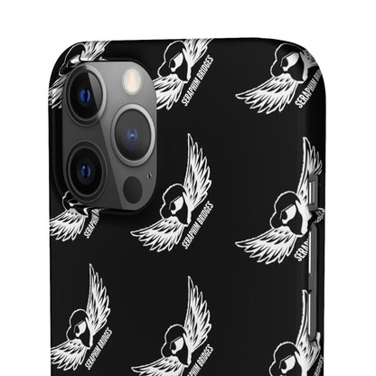 Seraphim Phone Snap Case Pattern Black