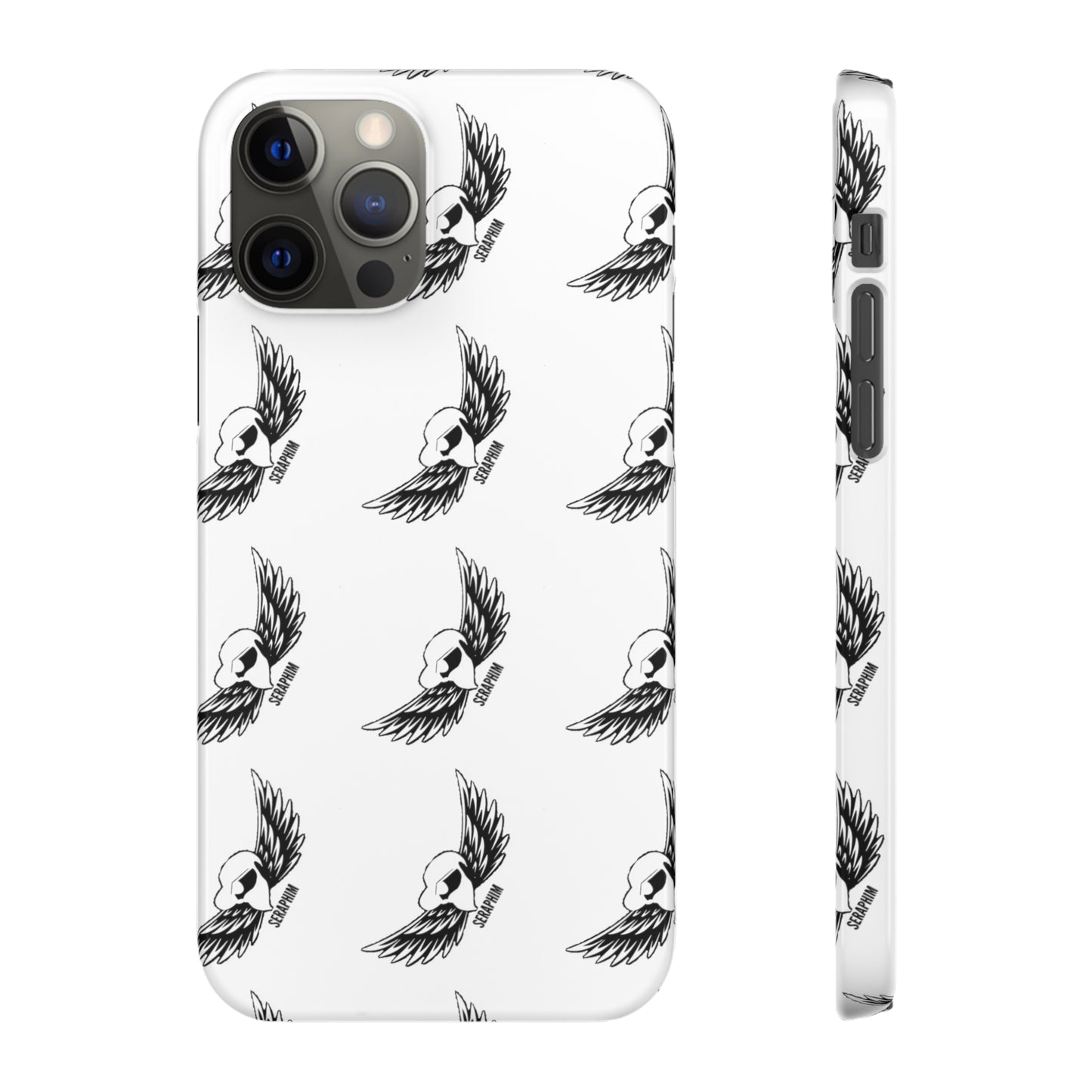 Seraphim Phone Snap Cases Pattern White