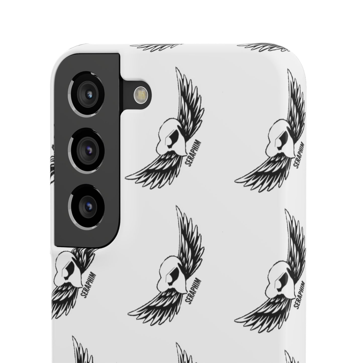 Seraphim Phone Snap Cases Pattern White