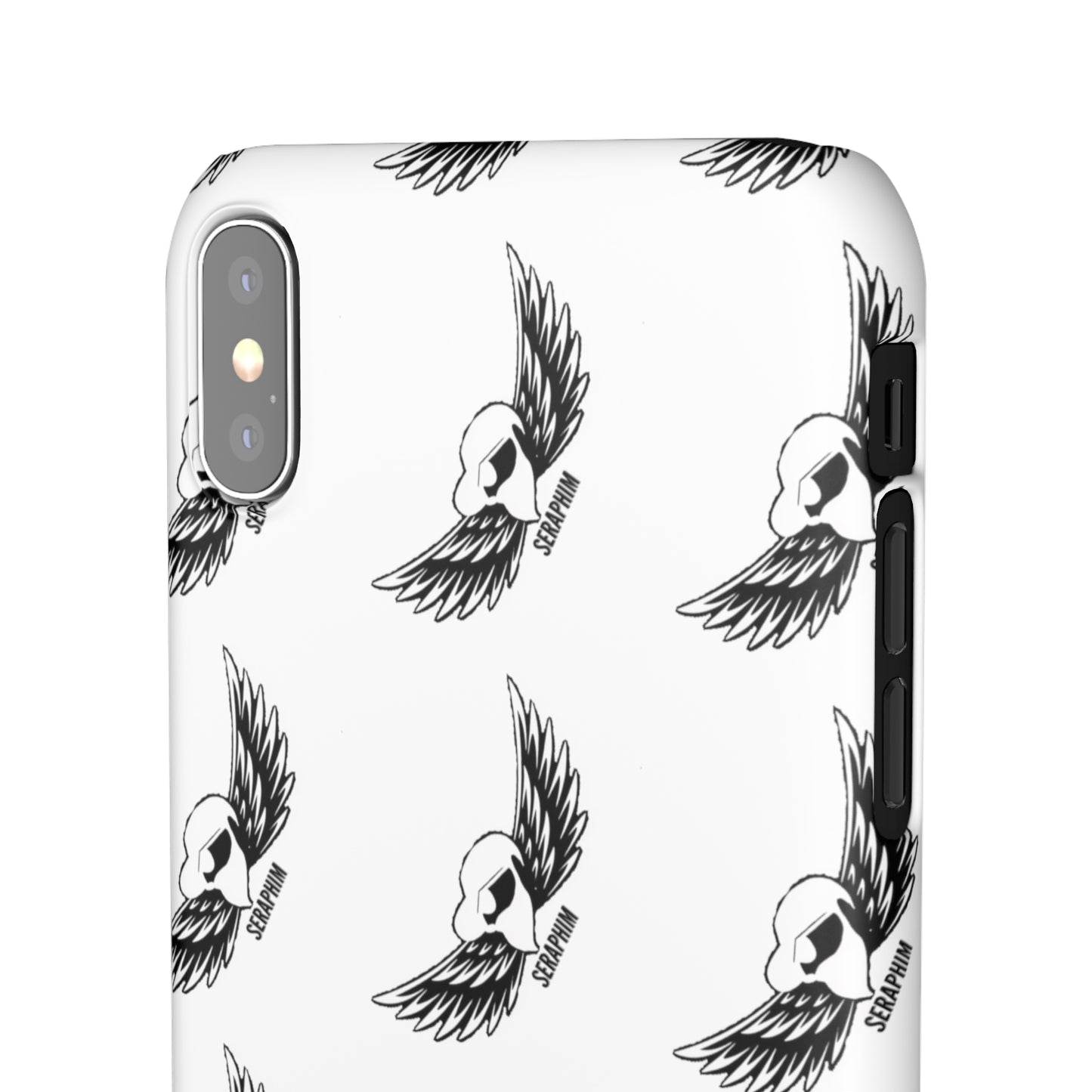 Seraphim Phone Snap Cases Pattern White