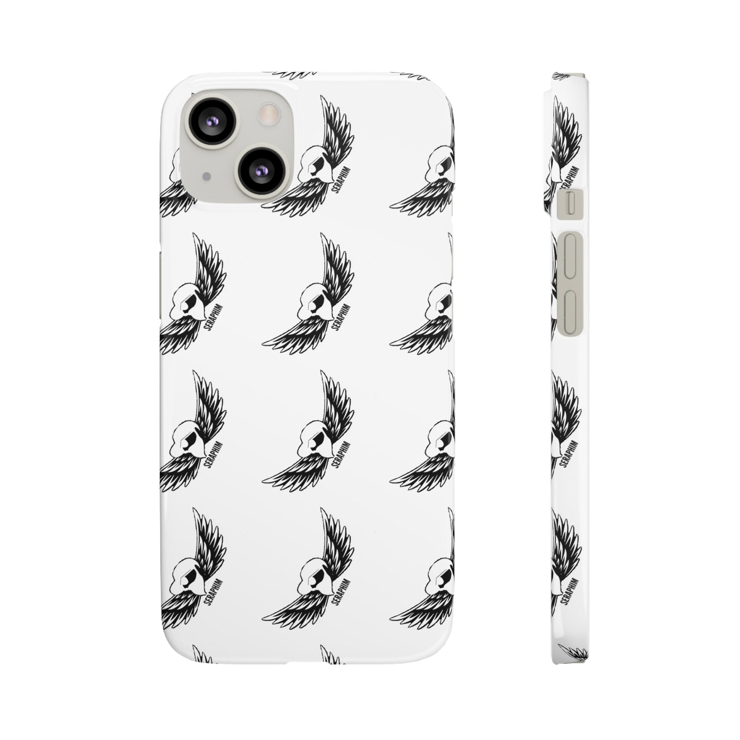 Seraphim Phone Snap Cases Pattern White