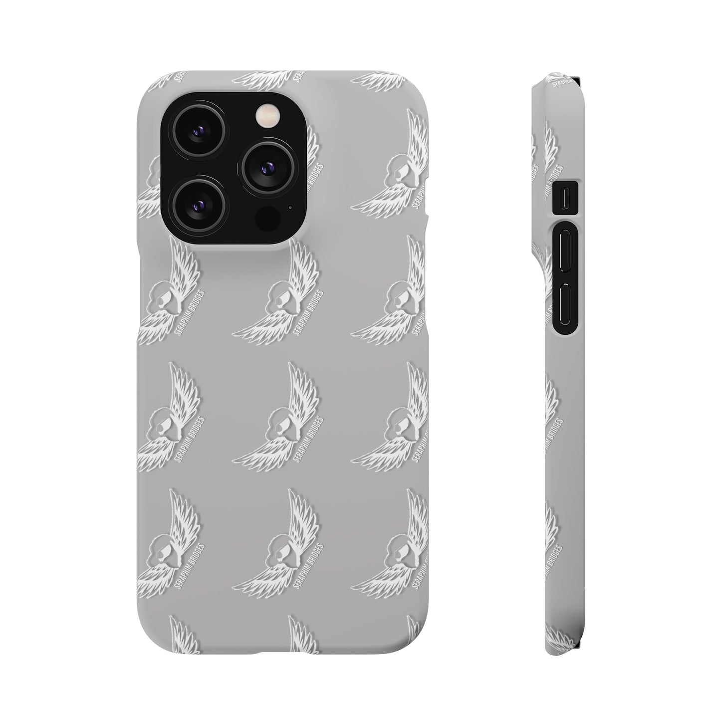 Seraphim Phone Snap Cases Pattern Grey