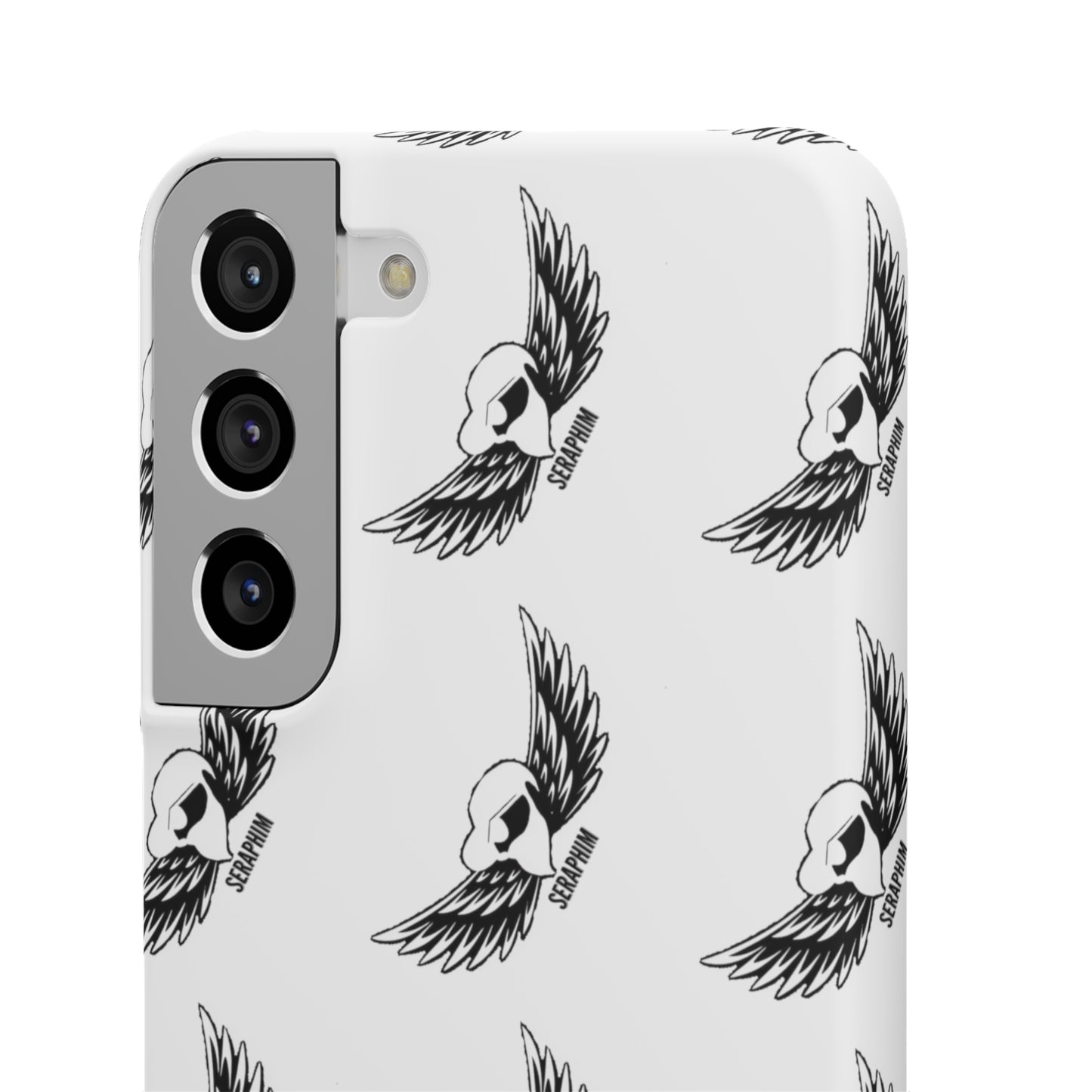 Seraphim Phone Snap Cases Pattern White