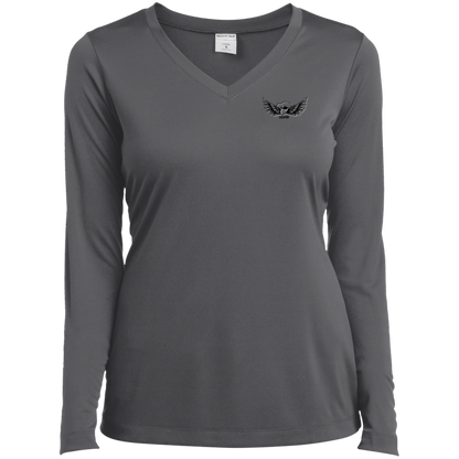 Seraphim Ladies’ Long Sleeve Performance V-Neck Tee