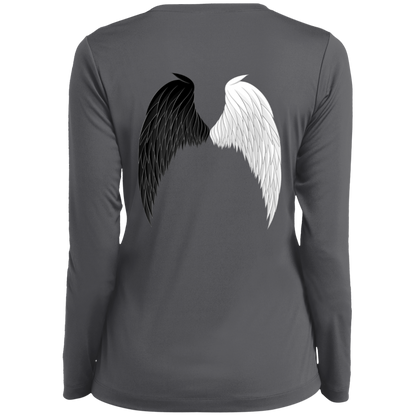 Seraphim Ladies’ Long Sleeve Performance V-Neck Tee