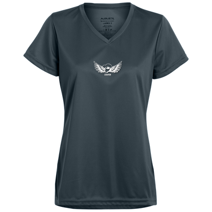 Seraphim Ladies’ Moisture-Wicking V-Neck Tee