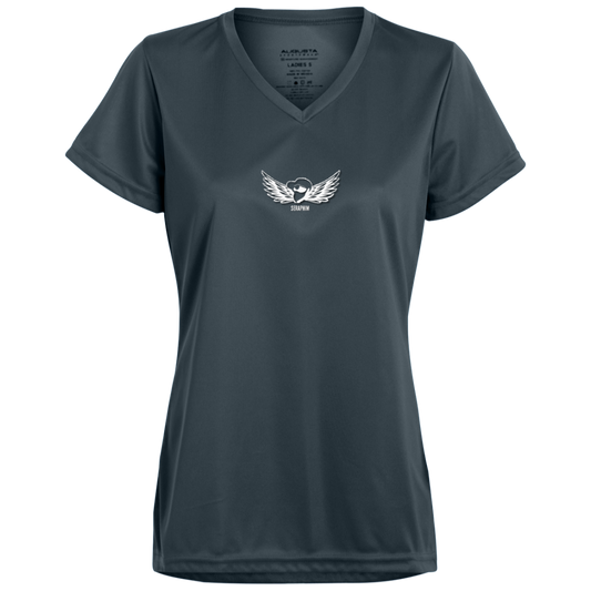 Seraphim Ladies’ Moisture-Wicking V-Neck Tee