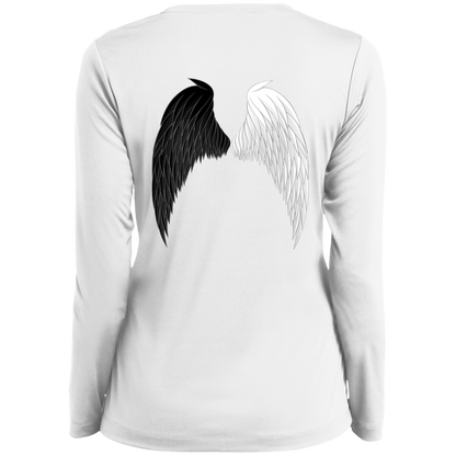 LST353LS Ladies’ Long Sleeve Performance V-Neck Tee