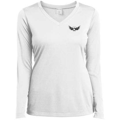 LST353LS Ladies’ Long Sleeve Performance V-Neck Tee